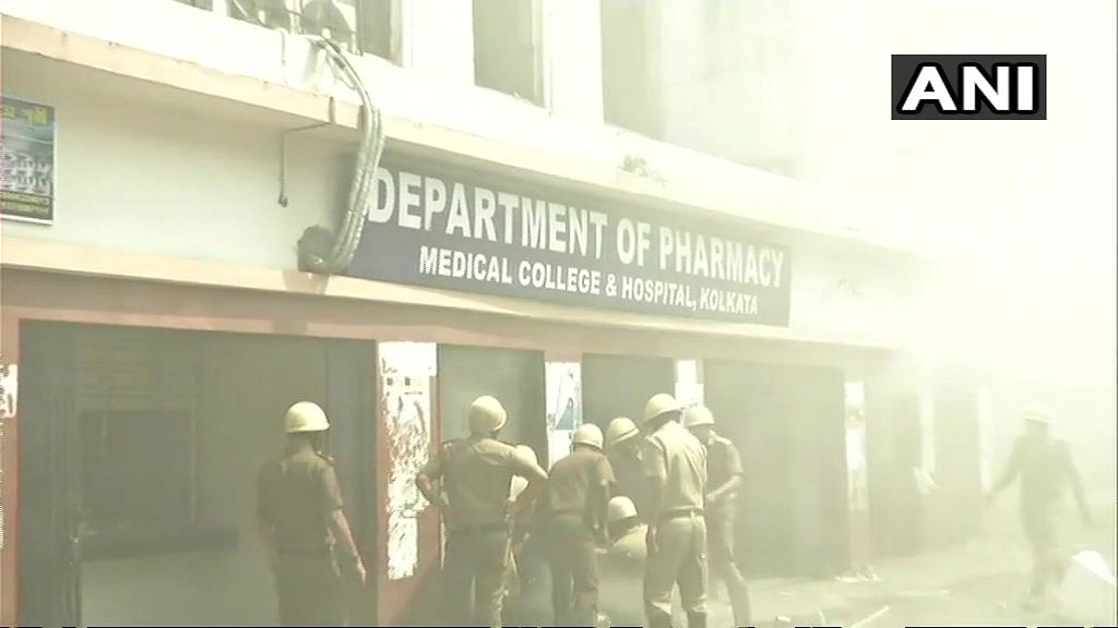 The fire broke out in the pharmacy department of the CMC building in the early hours of Wednesday, 3 October. 