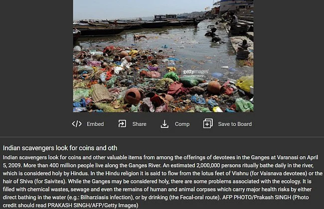 WebQoof: Congress Uses 2009 Photo of Ganga River to Target PM Modi
