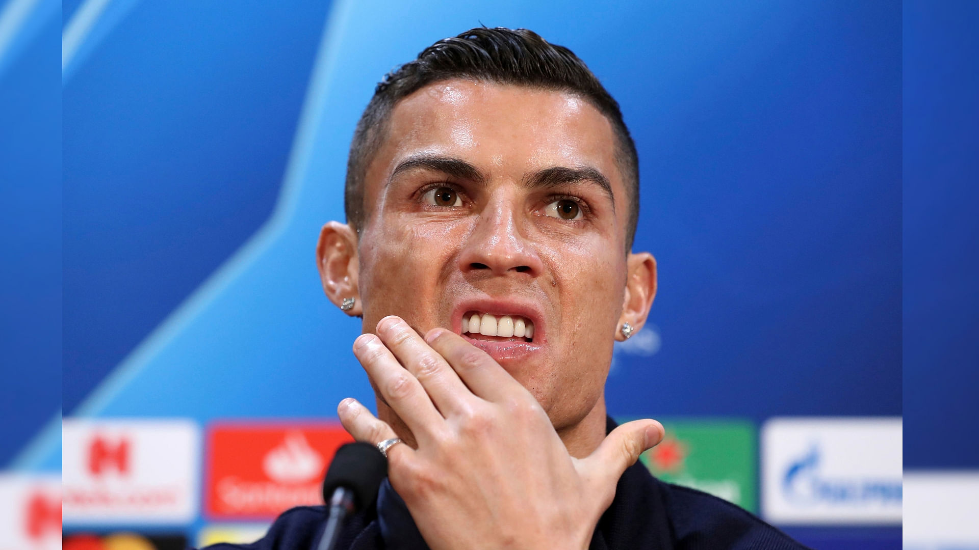 Cristiano Ronaldo defended himself against the rape allegation.