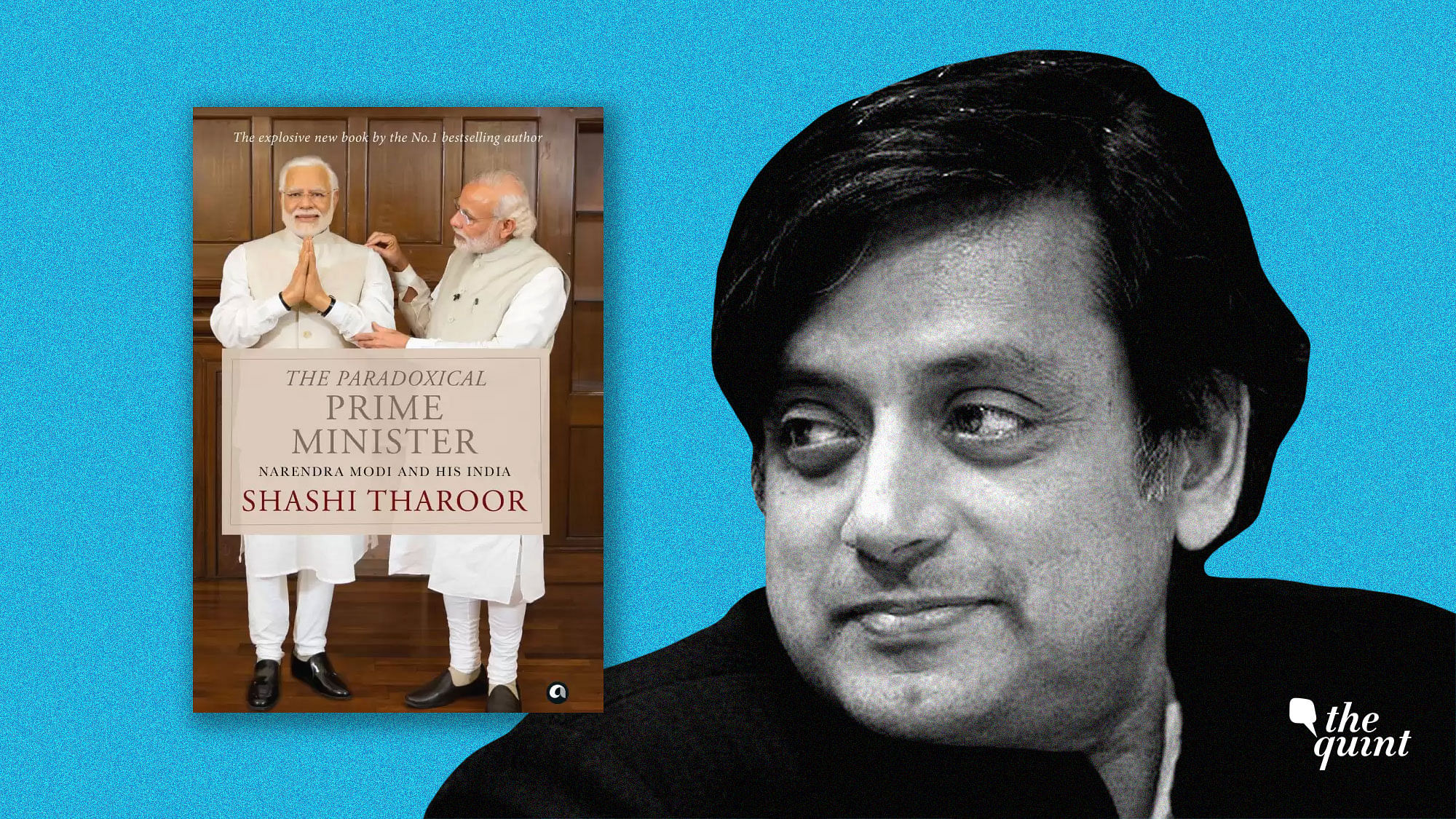 “I’m a writer. I’m a politician. Sometimes, the two do converge,” says Shashi Tharoor