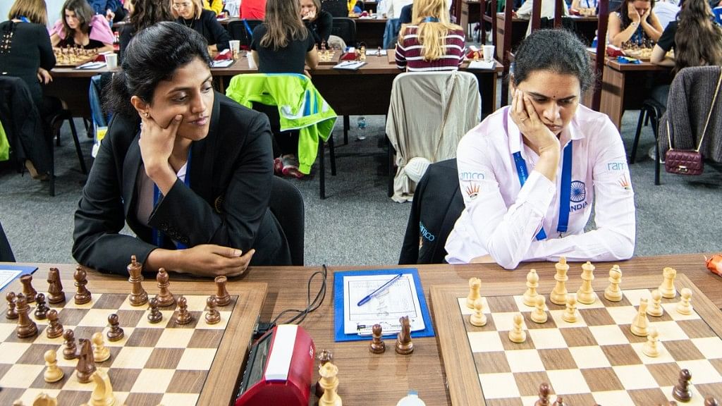 Anand came up with a brilliant counter attack to hold Ian Nepomniachtchi to a draw on the top board.