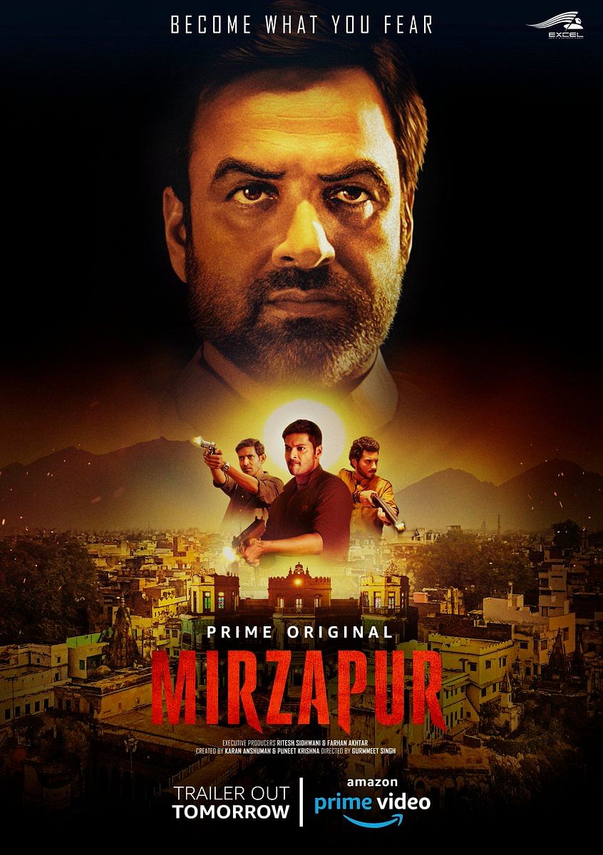 Amazon Prime Video’s ‘Mirzapur’ stars Pankaj Tripathi and Ali Fazal. 