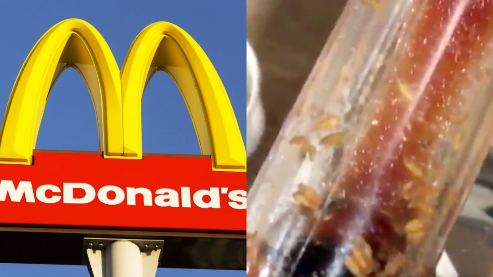 A Twitter user posted a video showing a ketchup dispenser in one of the McDonald’s outlets in the UK.