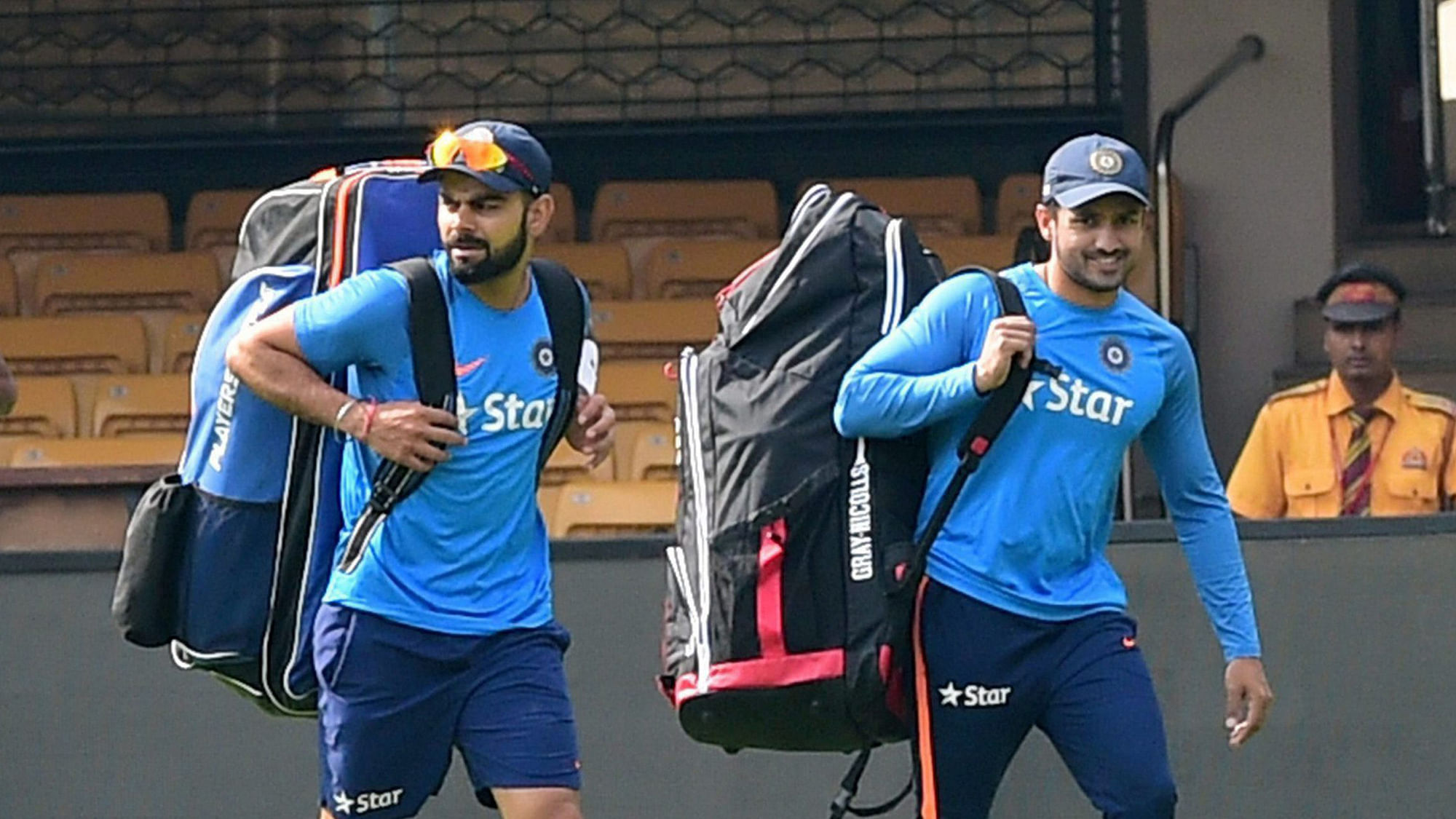 Indian skipper Virat Kohli was asked about Karun Nair’s exclusion from the Indian squad for the West Indies series.