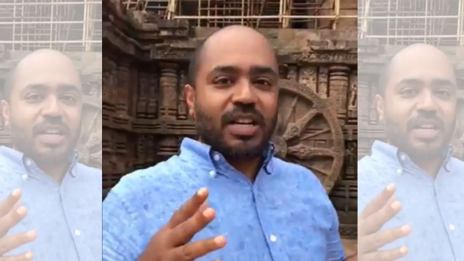 In a video uploaded on social media on Saturday, 15 September, Mitra was seen criticising the 13th century temple.
