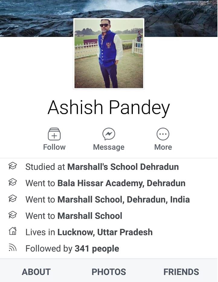 Ashish Pandey, son of former BSP MLA has a fondness for Swiss knives, pistols and big guns.