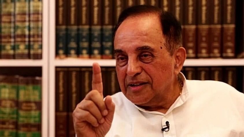 File image of BJP lawmaker Subramanian Swamy.