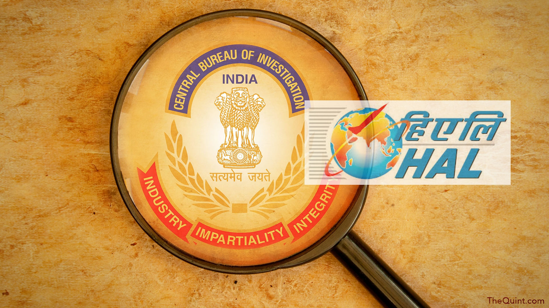 A case has been registered against eight officials of Hindustan Aeronautics Ltd (HAL) on account of corruption charges.