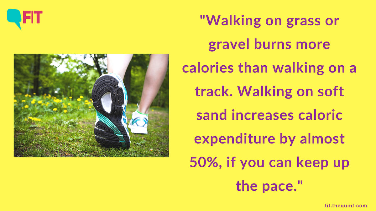Here’re some ways in which you can increase the intensity of walking to get better & visible results in a short time
