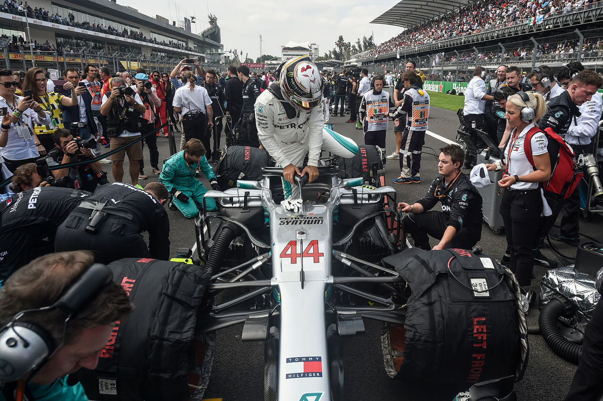 On Sunday, Lewis Hamilton became just the third driver to win a fifth Formula One world title.
