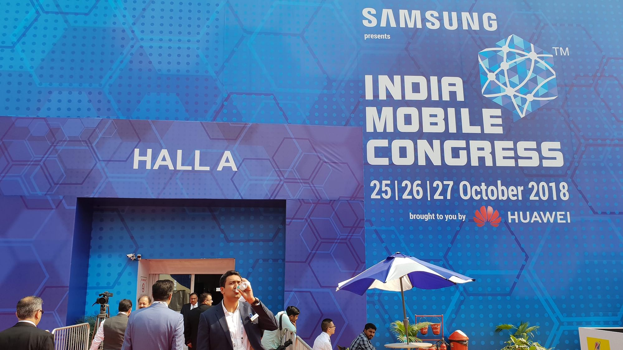 India Mobile Congress 2018 kicks off in Delhi.