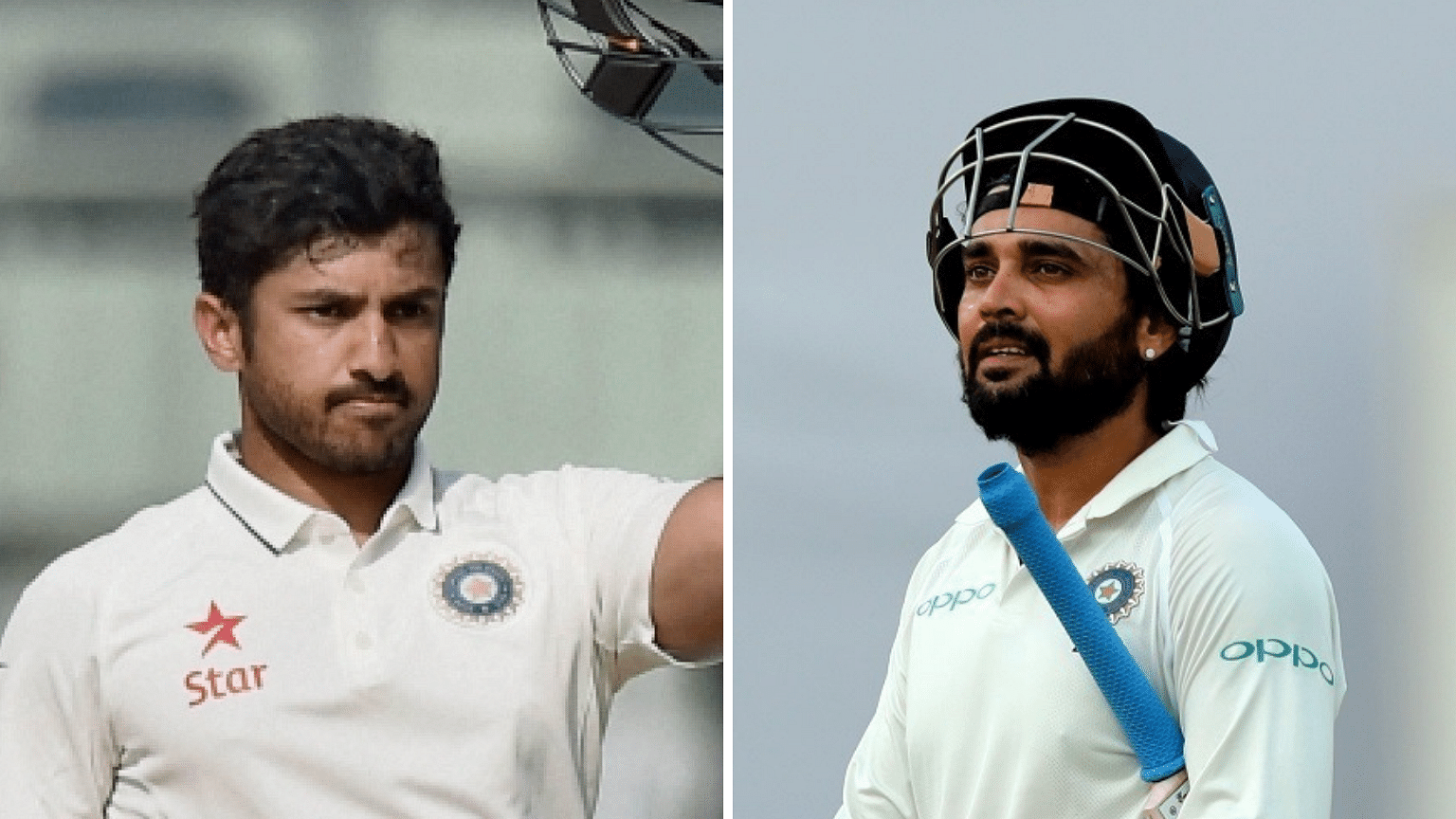 Karun Nair and Murali Vijay voiced their concerns after being dropped from the squad for the West Indies test series.
