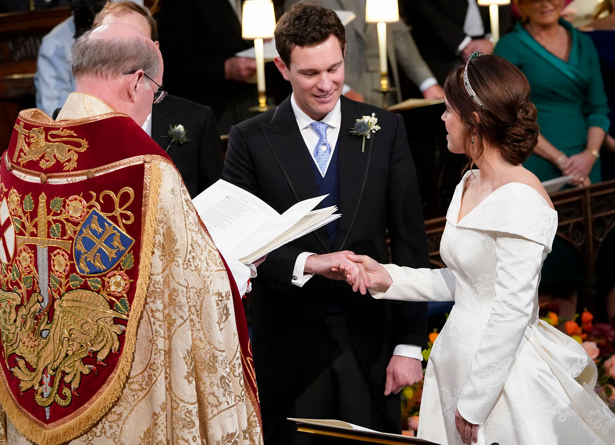 It was the second wedding extravaganza of the year for the royal family