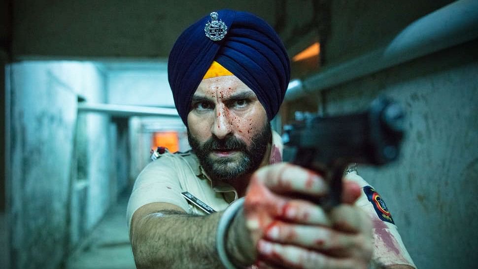 A still from <i>Sacred Games </i>with Saif Ali Khan.