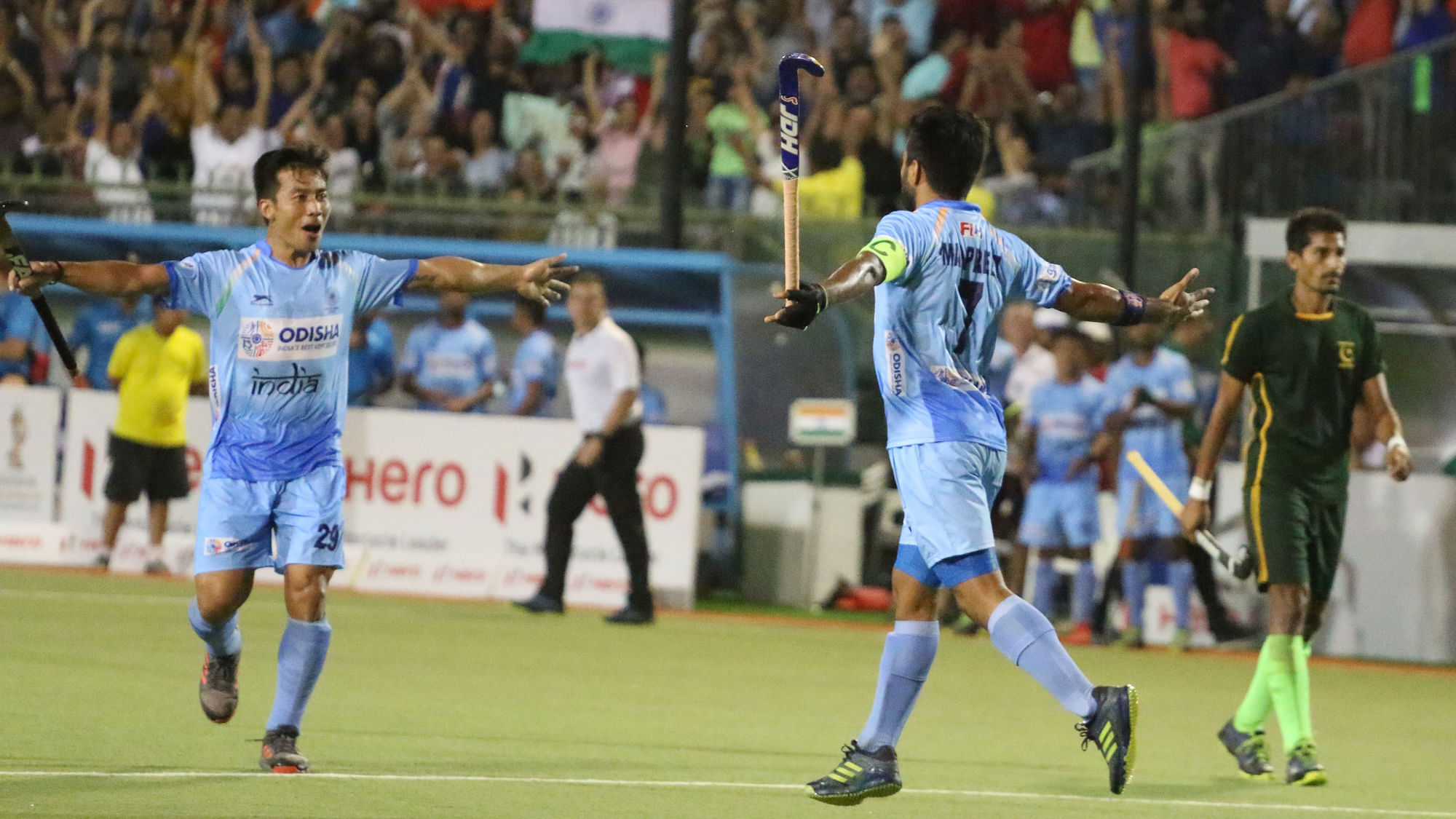 Indian men’s hockey team came from a goal down to defeat Pakistan 3-1 in their second Asian Champions Trophy match.