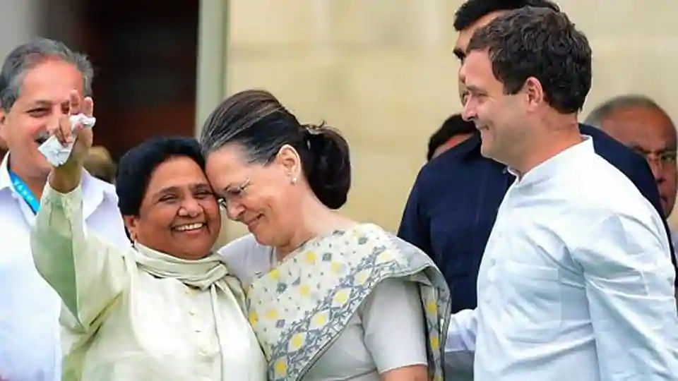 Mayawati has also accused Rahul Gandhi-led Congress of attempting to “finish her party”.