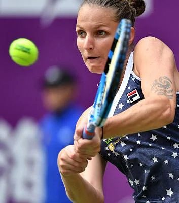 Karolina Pliskova. (Xinhua/Li Ran/IANS)