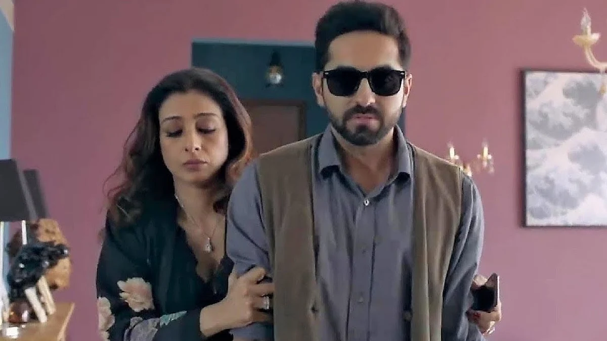 A still from <i>Andhadhun’s</i> trailer.