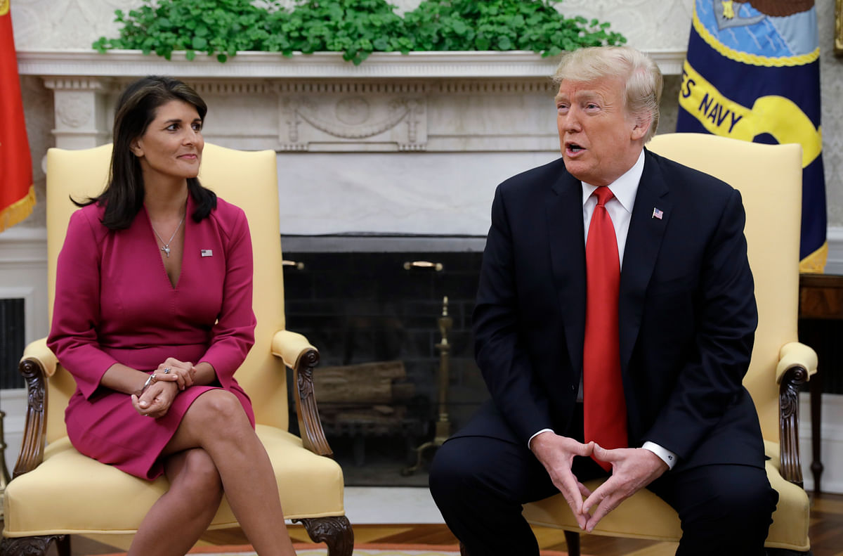 In a surprise development, Nikki Haley has resigned as the US Ambassador to the United Nations.