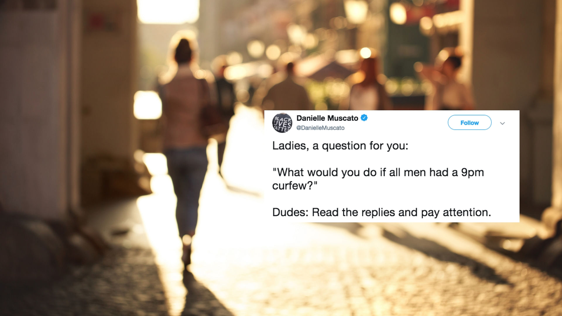 A civil rights activist asked a simple question on Twitter, and the responses are chilling and insightful. Especially in the #MeToo era.