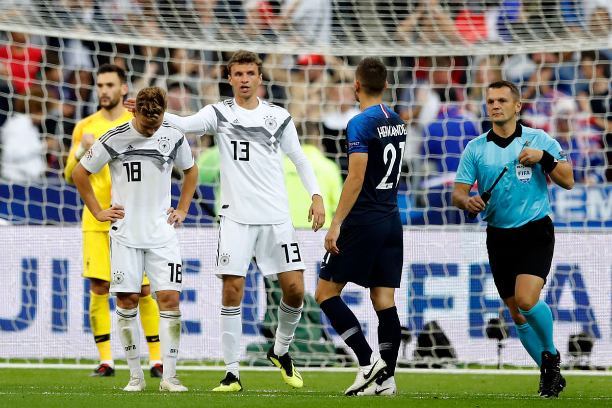 Germany is out of contention for another international trophy after France handed Loew’s team its latest loss.