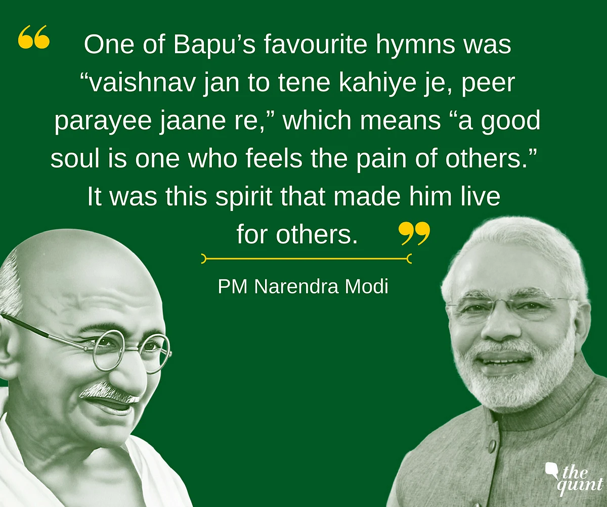 Bapu Had the Power to Unite Humanity: PM Modi on Mahatma Gandhi
