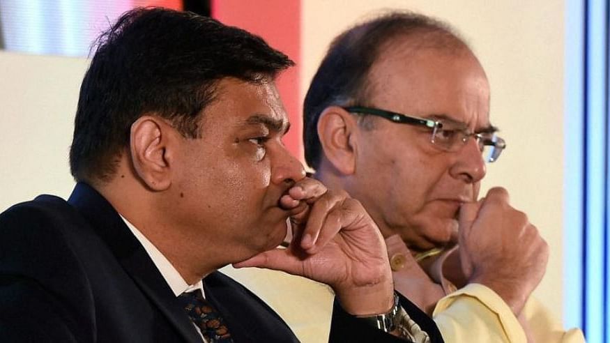 Left to Right: RBI Governor Urjit Patel and Finance Minister Arun Jaitley.