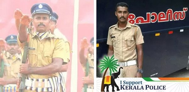 The posts with the man’s photo claim that he impersonated a policeman and assaulted devotees at Sabarimala.