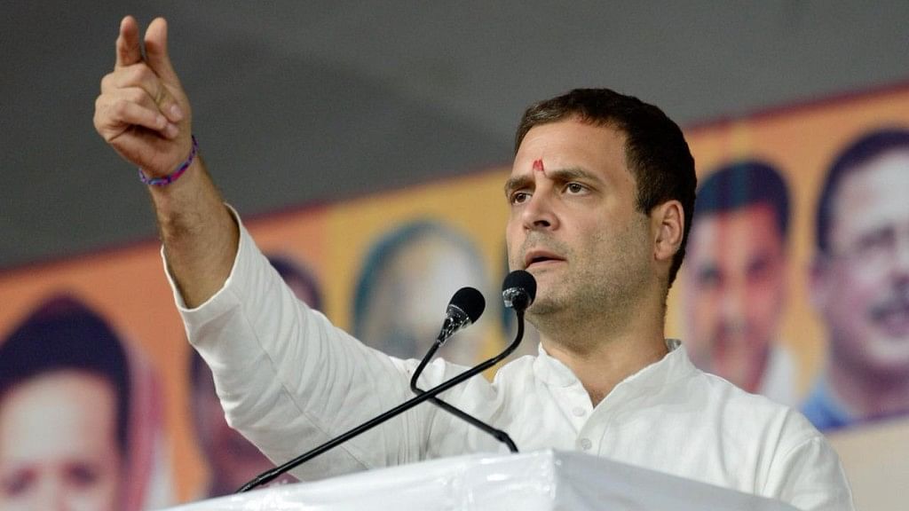 Rahul Gandhi is on a two-day visit to Madhya Pradesh.