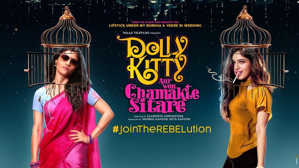 Konkona Sen Sharma and Bhumi Pednekar in the first poster for <i>Dolly Kitty Aur Woh Chamakte Sitare</i>.