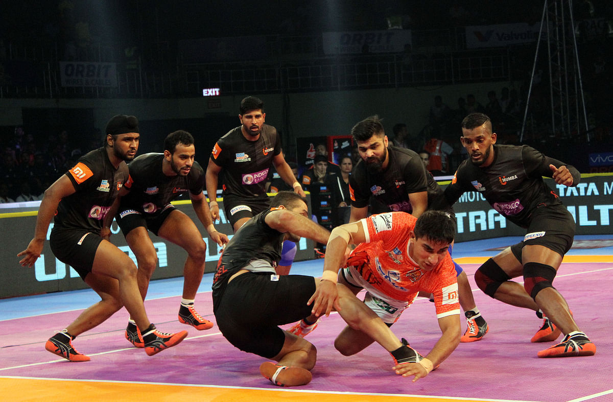 Puneri Paltan came from behind in the last few seconds to salvage a 32-32 draw with U Mumba.