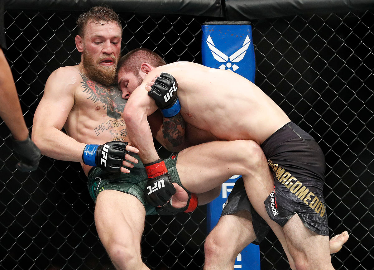 Conor McGregor tapped out in the fourth round of his comeback fight at UFC 229 against Khabib Nurmagomedov.