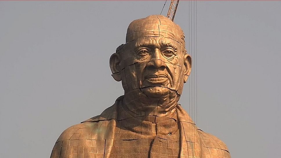 At 182 metres tall, Statue of Unity will be the tallest statue in the world.