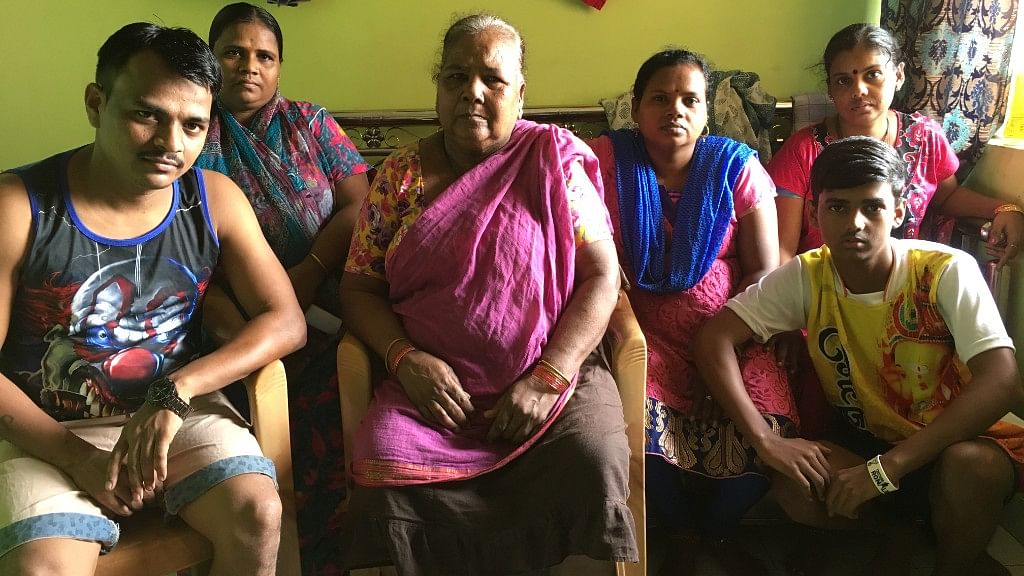 Lakshmi Gaikwad’s (Centre) family is one among hundreds to have been displaced from Aarey colony.