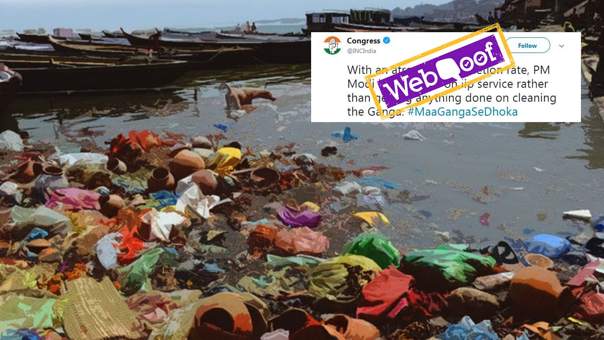 WebQoof: Congress Uses 2009 Photo of Ganga River to Target PM Modi