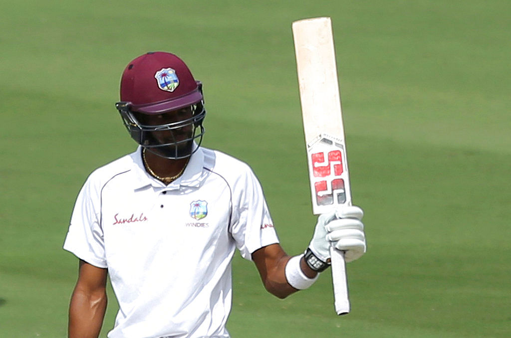 West Indies ended Day 1 of the second Test against India at 295/7 in Hyderabad on Friday.