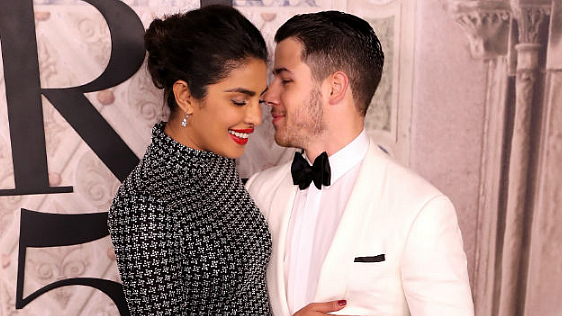 Priyanka Chopra and Nick Jonas reflect the afterglow of their engagement. 