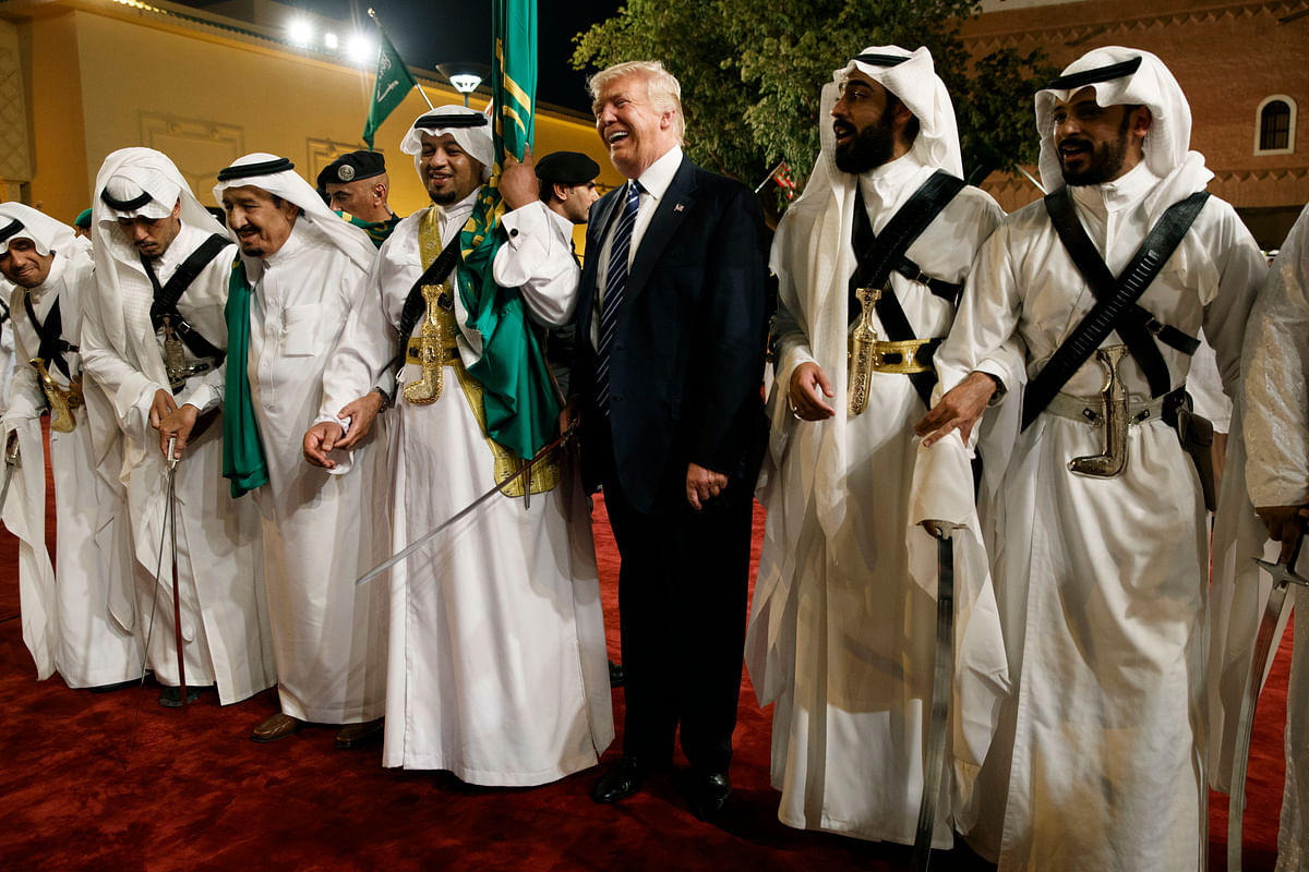 Trump’s bargain is to not lecture Saudi Arabia on human rights in exchange for the Kingdom buying more US weapons