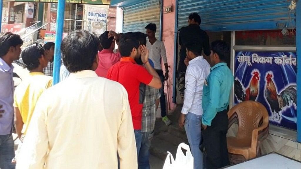Shiv Sena workers shut meat shops in Gurugram. This image is from an earlier instance and is being used for representative purposes only.