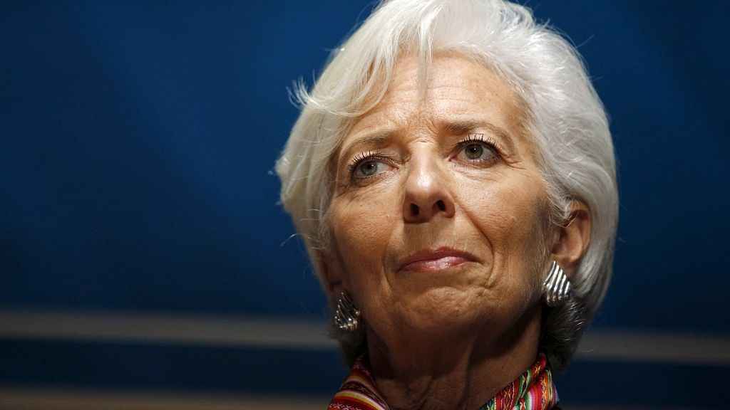 IMF chief Christine Lagarde.&nbsp;