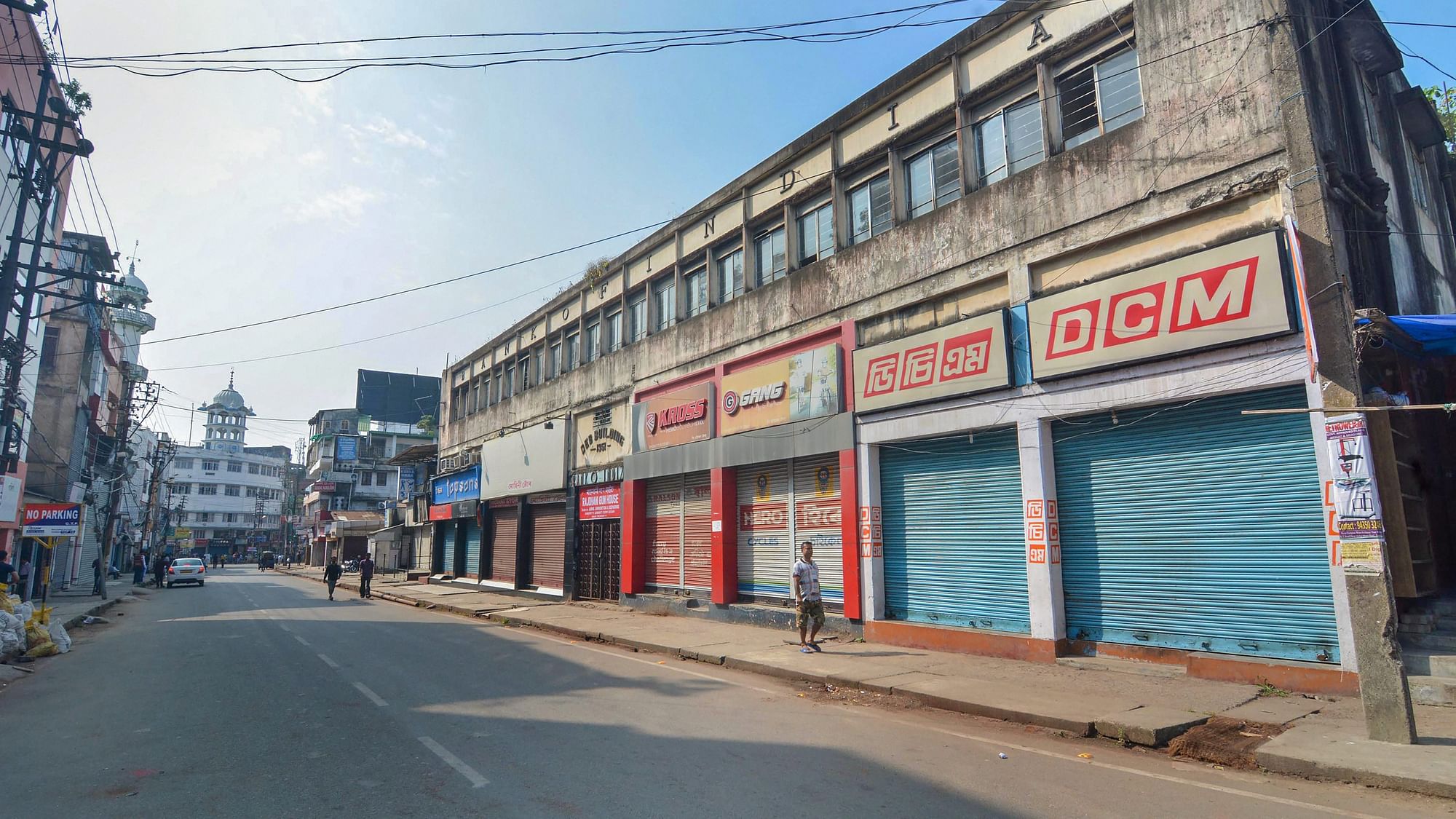 Shops, offices remained shut in Guwahati in the light of the bandh.