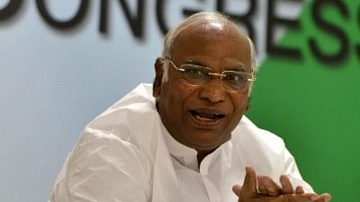 File photo of Mallikarjun Kharge. He said that the removal of Alok Verma was a disregard to the guidelines in place.