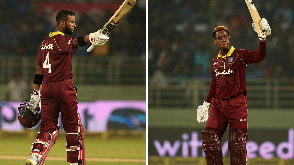 Shimron Hetmyer and Shai Hope were the two bright spots for the West Indies in the series.