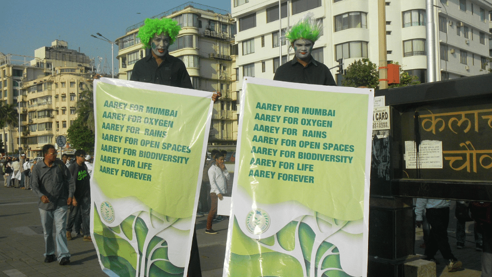 Representative image of the Aarey Land row.&nbsp;