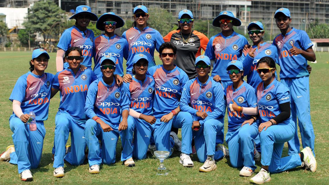 File photo of the Indian women’s team.