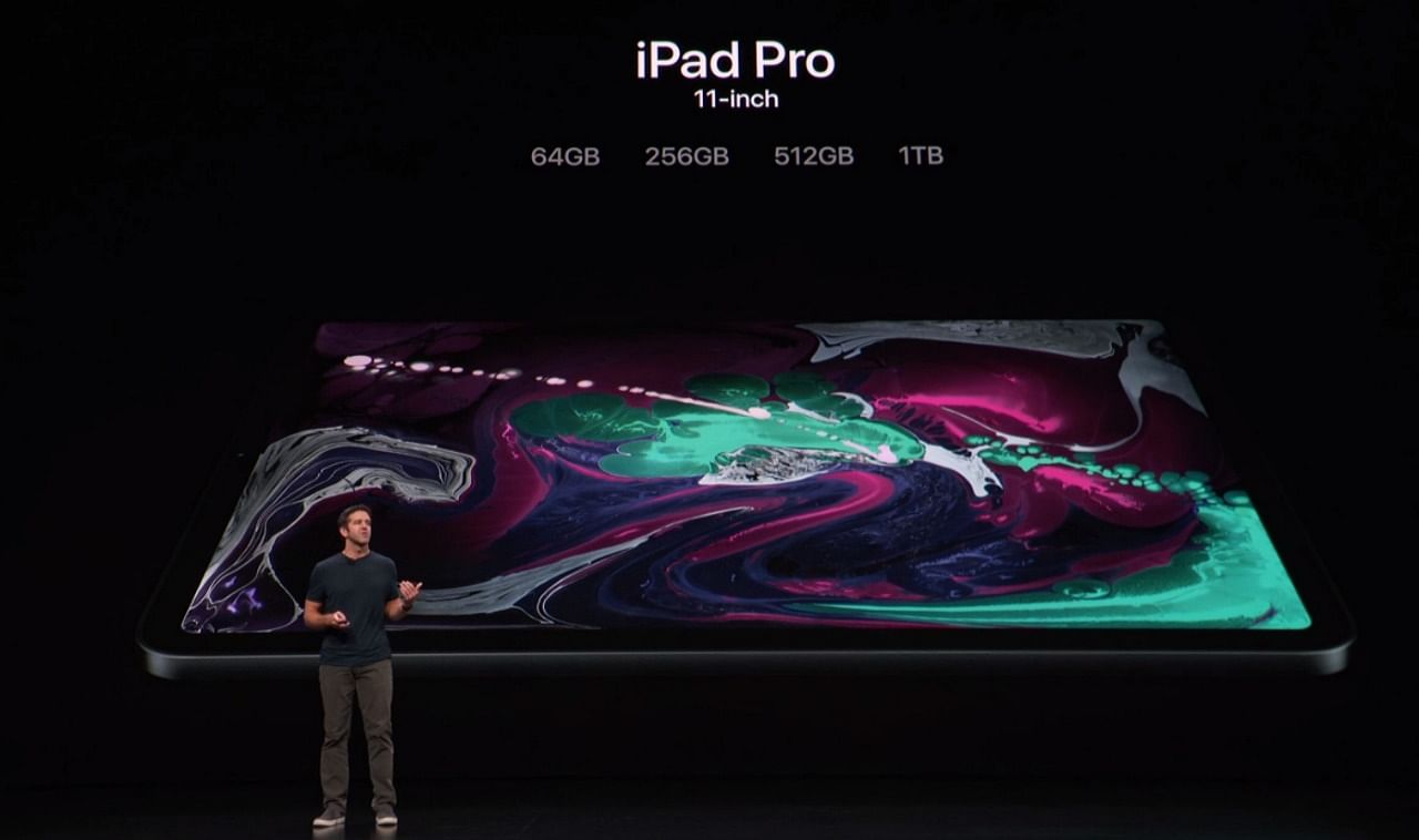 The new iPad Pro comes with a bezel less display.