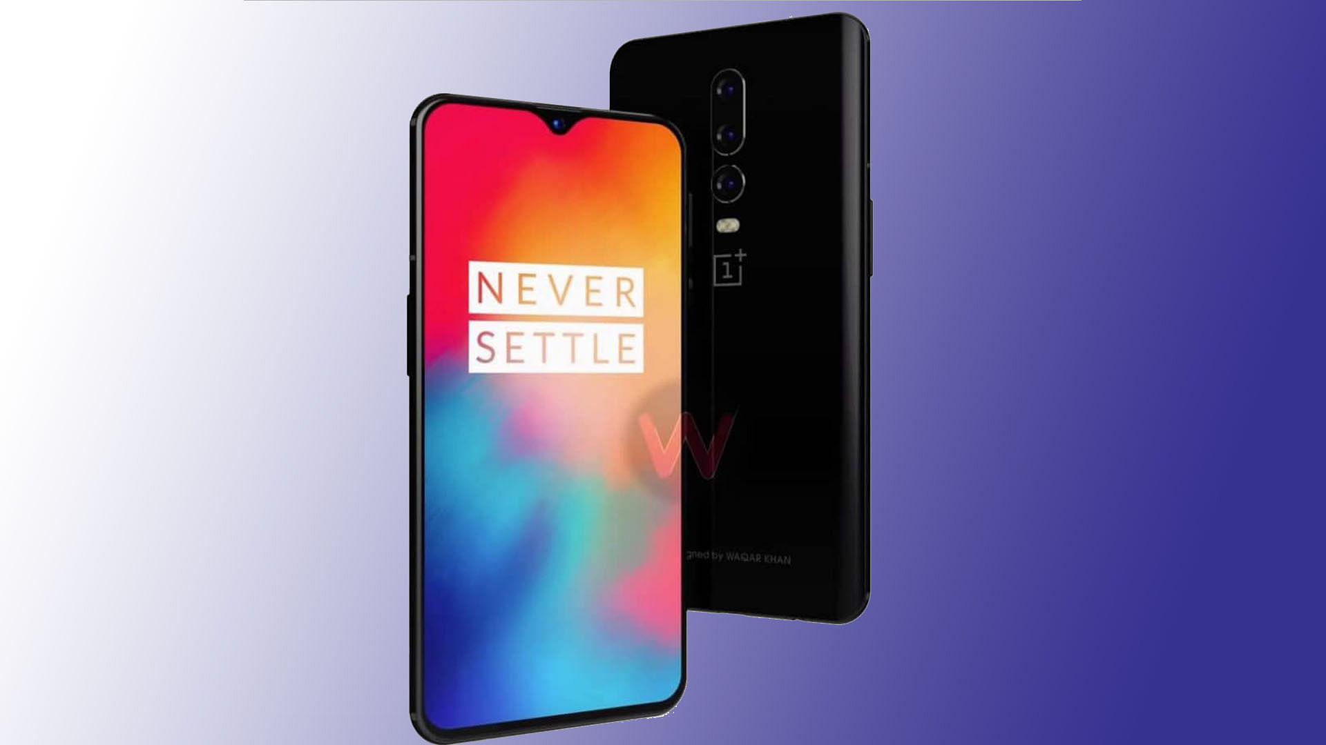 This could be the official OnePlus 6T design