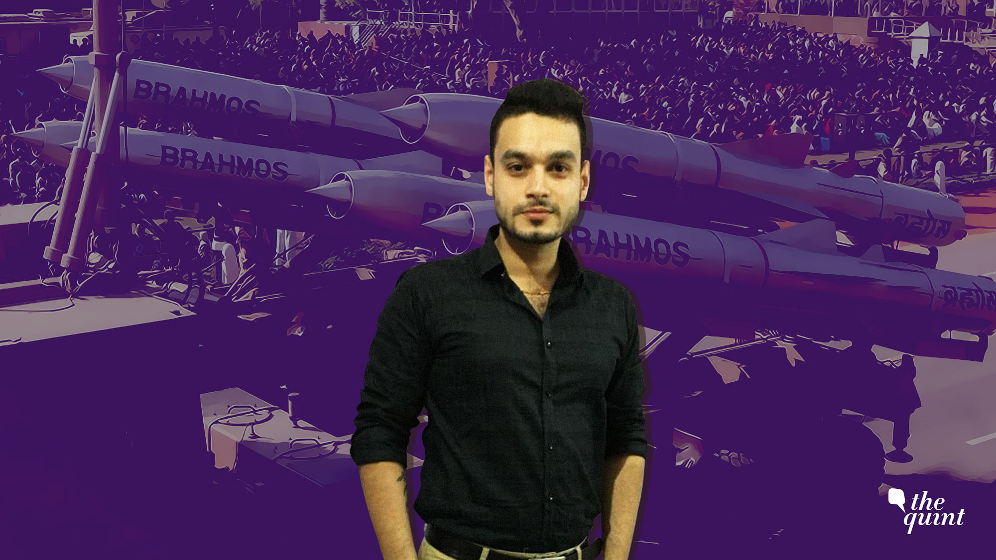 BrahMos Aerospace engineer Nishant Agrawal.
