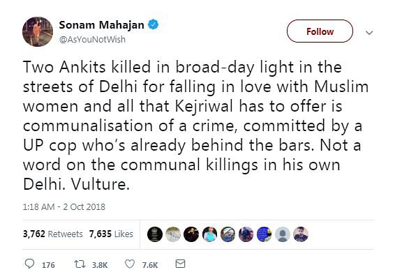 Provocative media reports fueled communal hate-mongering on Ankit Garg’s murder.