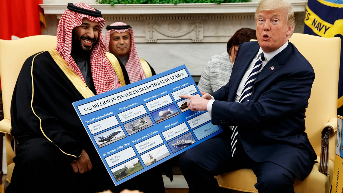 Arms Sales to Saudi Arabia give Trump all the leverage he